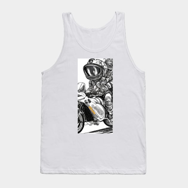 Sketchy Riders Tank Top by ICU